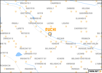 map of Ruch\