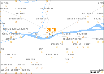 map of Ruch\