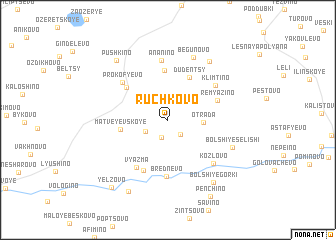 map of Ruchkovo
