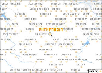 map of Rückenhain