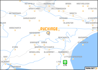 map of Ruckinge