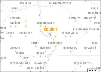 map of Rudaki