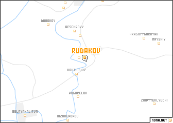 map of Rudakov
