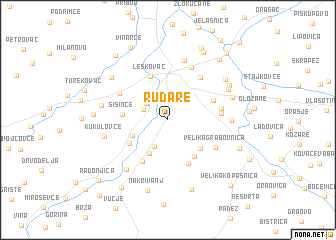 map of Rudare