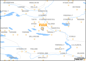 map of Ruda