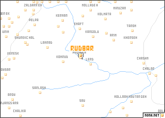 map of Rūdbār