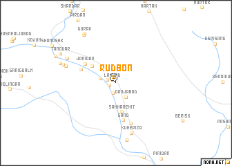map of Rūd Bon