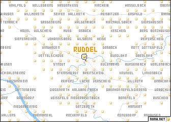 map of Rüddel