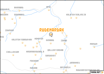 map of Rūd-e Mardak