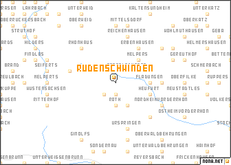 map of Rüdenschwinden
