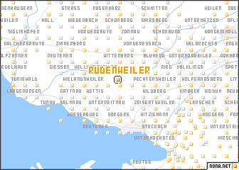 map of Rudenweiler