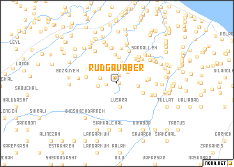 map of Rūd Gavāber