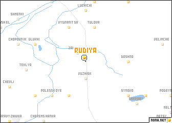 map of Rudiya