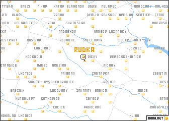 map of Rudka