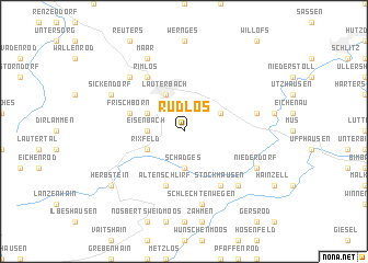 map of Rudlos