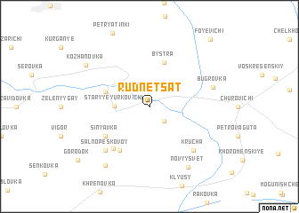 map of Rudnetsat