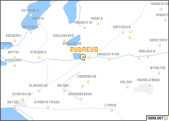 map of Rudnevo