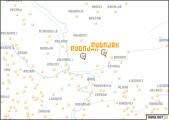 map of Rudnjak