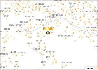 map of Rudno