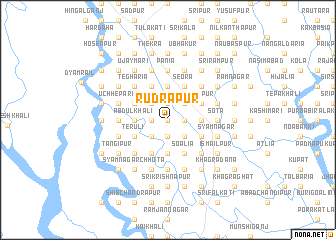 map of Rudrapur
