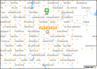map of Rudrapur