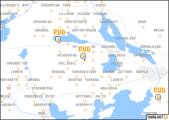 map of Rud