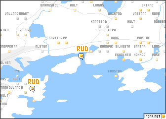 map of Rud