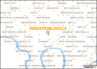 map of Rue de Trubleville