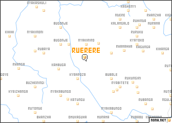 map of Ruerere