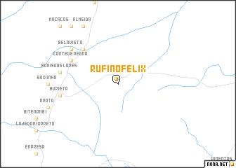 map of Rufino Félix