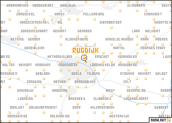 map of Rugdijk