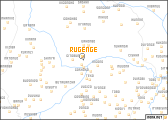 map of Rugenge