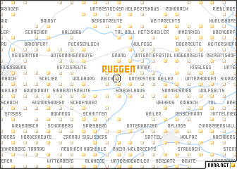 map of Ruggen