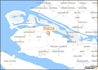 map of Rugge