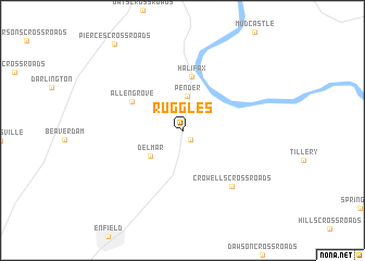 map of Ruggles