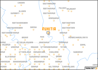 map of Ruhitia