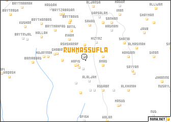 map of Ruhm as Suflá