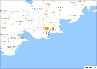 map of Ruhve