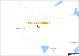map of Ruḩyt as Samrā