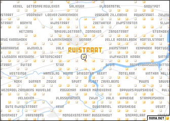 map of Ruistraat