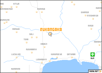 map of Rukangaka