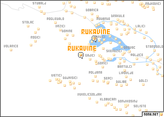 map of Rukavine