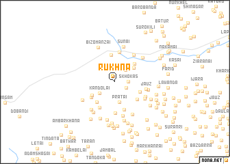 map of Rukhna