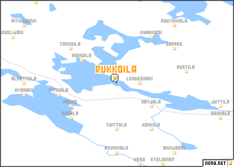 map of Rukkoila