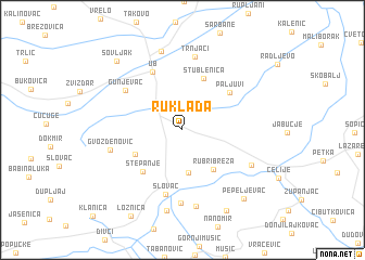 map of Ruklada