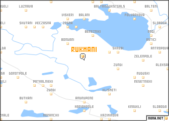map of Rukmaņi