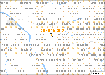 map of Rukundipur