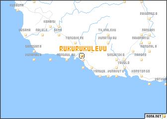 map of Rukurukulevu