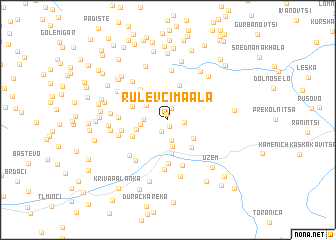 map of Rulevci Maala