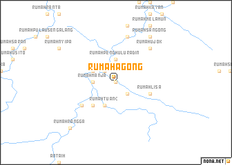 map of Rumah Agong